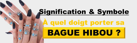 Signification & symbole : à quel doigt porter sa bague hibou ?