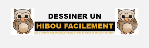 Dessiner un hibou facilement