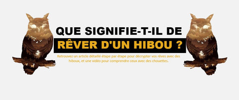 Que signifie-t-il de rêver d’un hibou ?