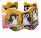 manchette hibou chouette coloré pas cher
