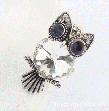 Bagues Hibou Bijoux Hibou Mots cles Cristal