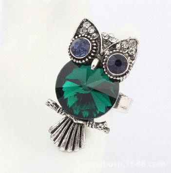 Bague chouette swarovski hotsell