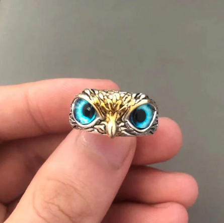 Elysée Bauge Fantaisie Femme - Hibou - Alliage - Bronze - Ajustable