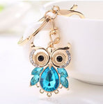 porte cle hibou en cristal