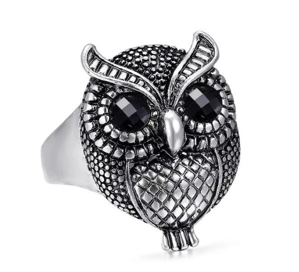 Bague hibou deals