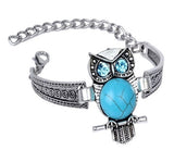 bracelet argent hibou vintage pas cher