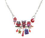 collier original hibou chouette